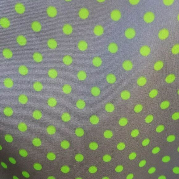Luxury Euro Brand Basler Taupe/Neon Green Polka Dot Blazer and Shell w/Tie  44 - Picture 4 of 16